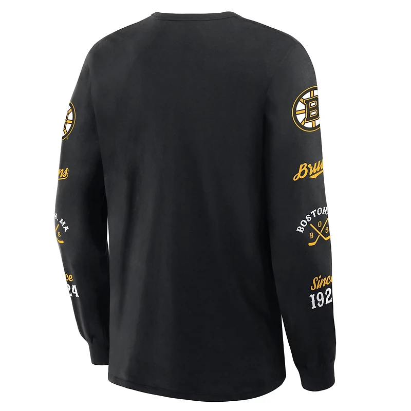 Fanatics Boston Bruins Boxed Legacy Long Sleeve T-Shirt