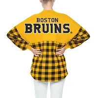 Fanatics Boston Bruins Buffalo Check Long Sleeve T-Shirt