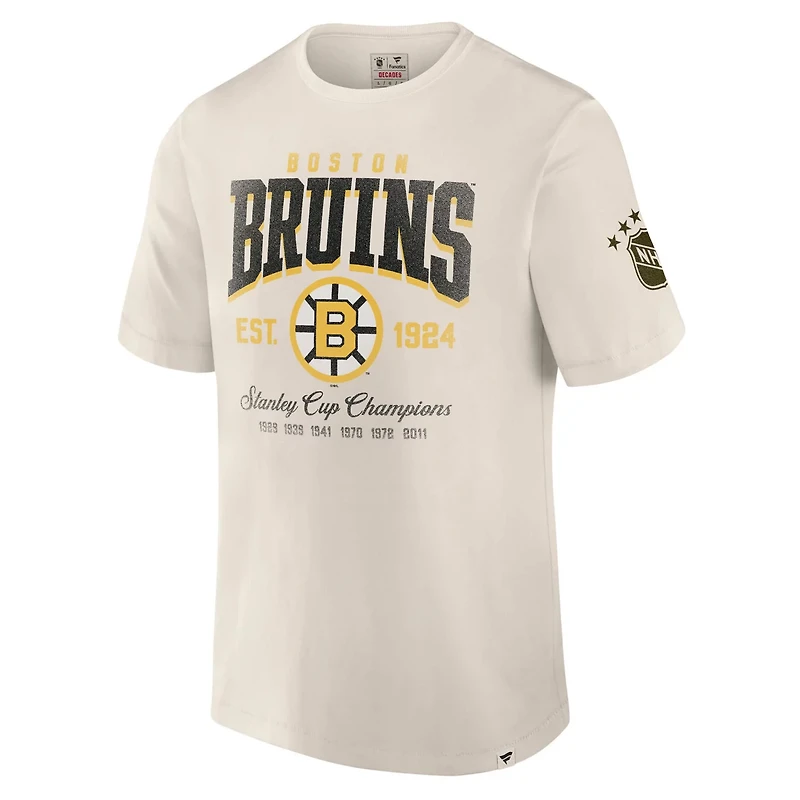 Fanatics Boston Bruins Decades Collection Timeless T-Shirt