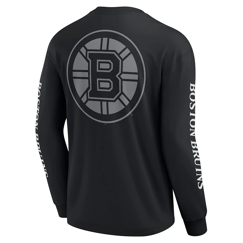 Fanatics Boston Bruins Elements Strive Long Sleeve T-Shirt