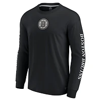 Fanatics Boston Bruins Elements Strive Long Sleeve T-Shirt