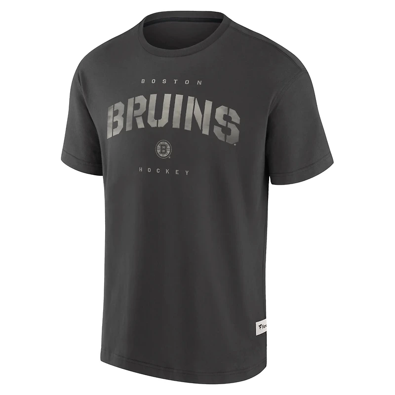 Fanatics Boston Bruins Elements Weathered Tonal Future Ground T-Shirt