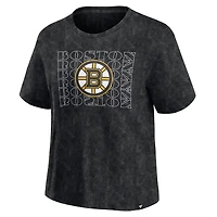 Fanatics Boston Bruins Faded Wash T-Shirt