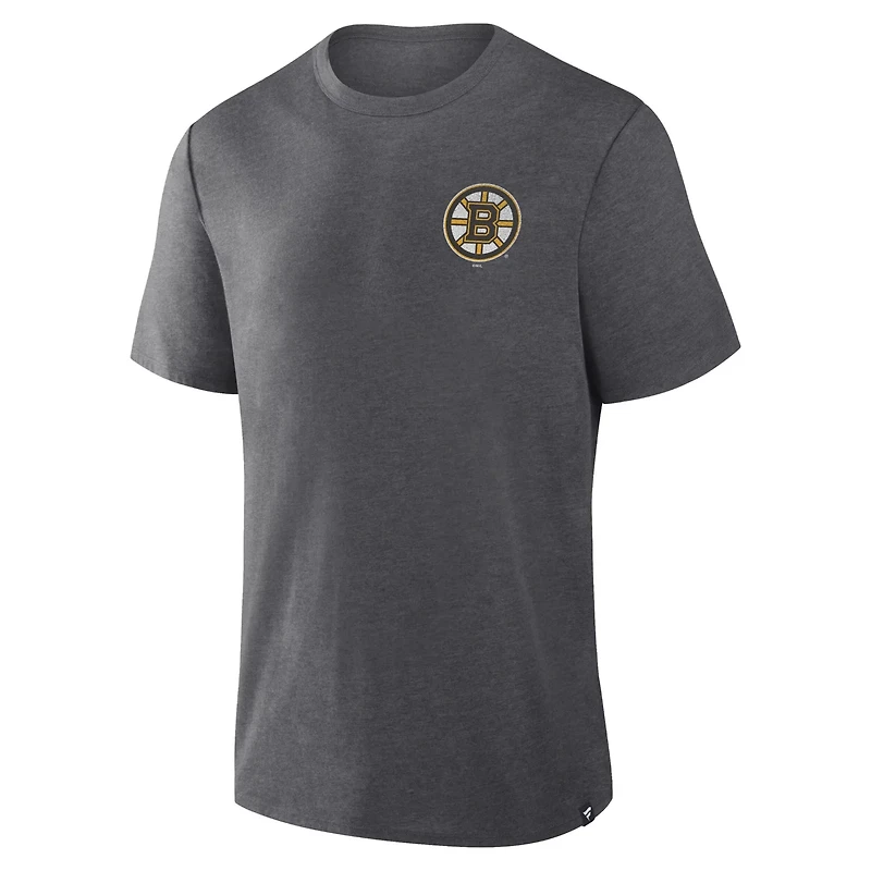 Fanatics Boston Bruins Fan Lanes Tri-Blend T-Shirt