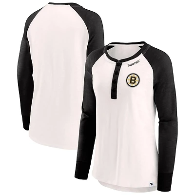 Fanatics Boston Bruins True Classics Rigorous Long Sleeve T-Shirt