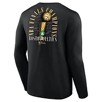 Fanatics Boston Celtics 2024 NBA Finals Champions Fade Away Jumper Roster Signature Long Sleeve T-Shirt