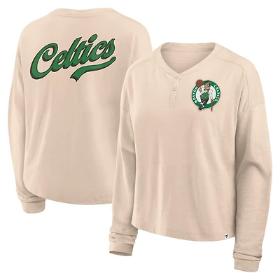 Fanatics Boston Celtics Boxed Out Drop Fashion Long Sleeve T-Shirt