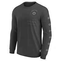 Fanatics Boston Celtics Future Ground Tonal Info Elements Premium Long Sleeve T-Shirt