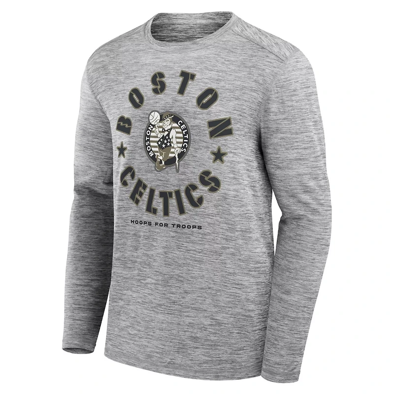 Fanatics Boston Celtics NBA Hoops for Troops Long Sleeve T-Shirt