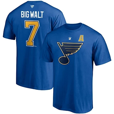 Fanatics Branded Keith Tkachuk St Louis s Authentic Stack Retired Player Nickname  Number T-Shirt
