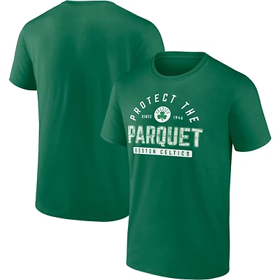 Fanatics Branded Kelly Boston Celtics Protect The Parquet Hometown Collection T-Shirt