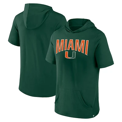 Fanatics Branded Miami Hurricanes Outline Lower Arch Hoodie T-Shirt
