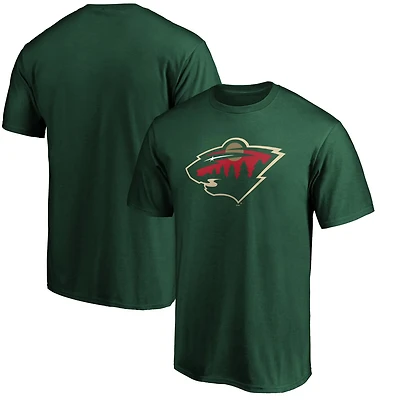 Fanatics Branded Minnesota Wild Team Primary Logo T-Shirt