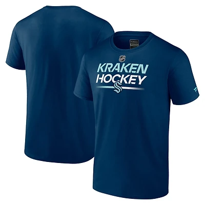 Fanatics Branded Seattle Kraken Authentic Pro Primary T-Shirt