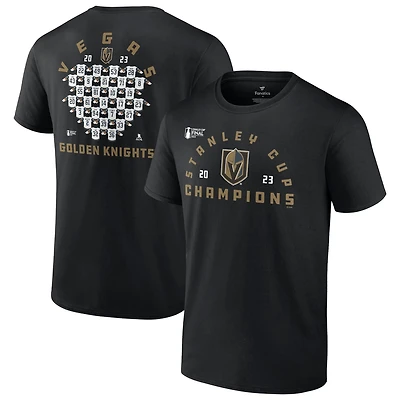 Fanatics Branded Vegas Golden Knights 2023 Stanley Cup Champions Jersey Roster T-Shirt
