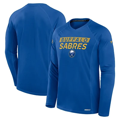 Fanatics Buffalo Sabres Authentic Pro Rink Tech Long Sleeve T-Shirt