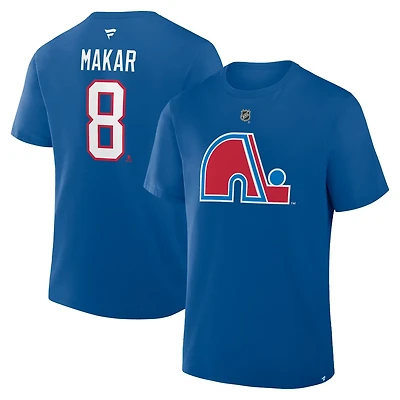 Fanatics Cale Makar Colorado Avalanche Authentic Stack Name Number T-Shirt