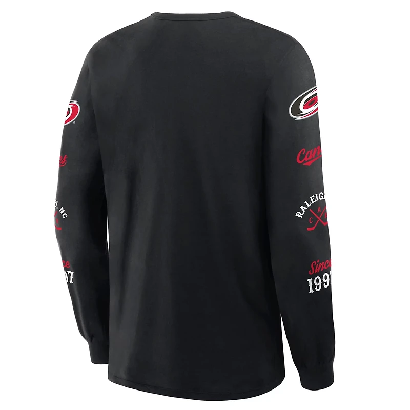 Fanatics Carolina Hurricanes Boxed Legacy Long Sleeve T-Shirt