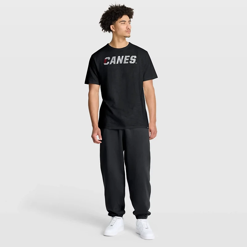 Fanatics Carolina Hurricanes Play Distressed Wordmark Stadium Slub T-Shirt