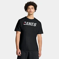 Fanatics Carolina Hurricanes Play Distressed Wordmark Stadium Slub T-Shirt