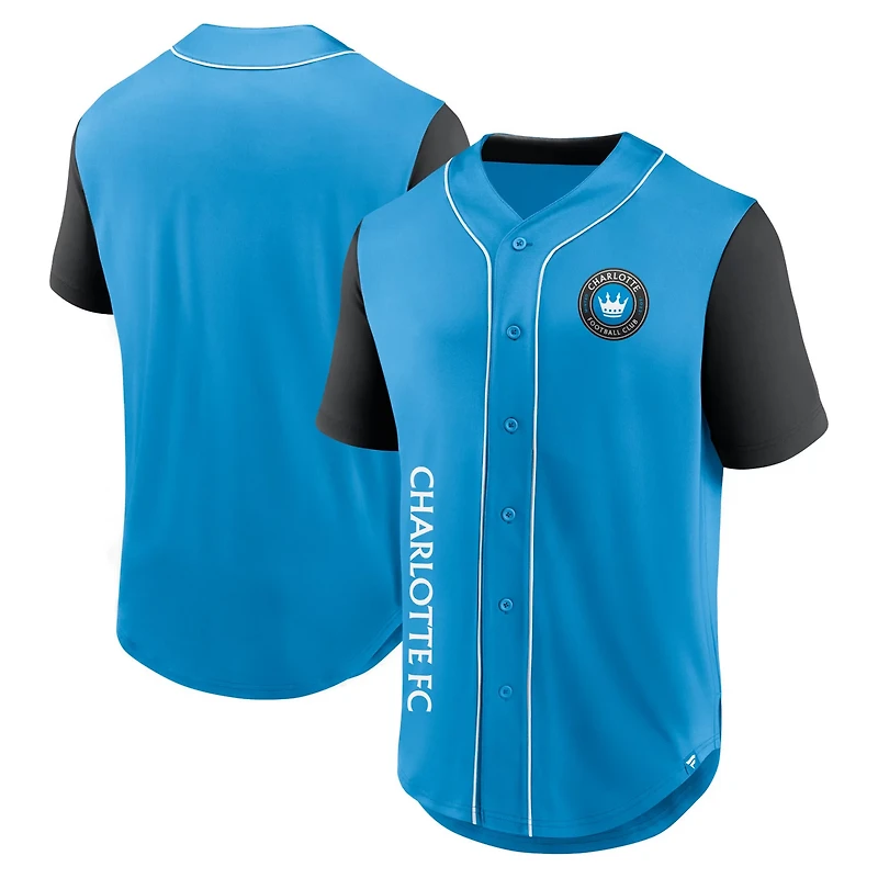 Fanatics Charlotte FC Balance Fashion Baseball Jersey