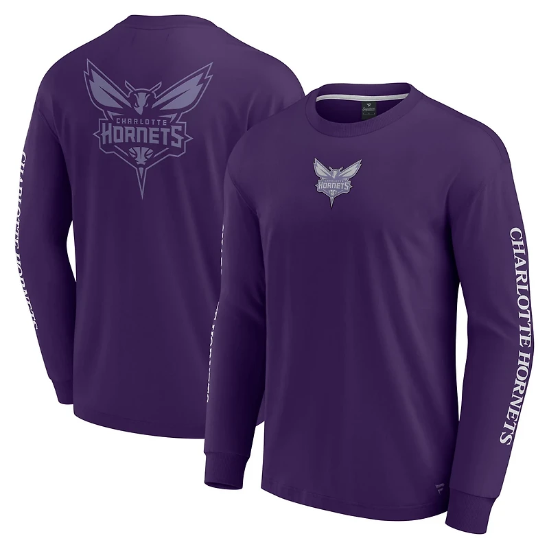Fanatics Charlotte Hornets Elements Strive Long Sleeve T-Shirt