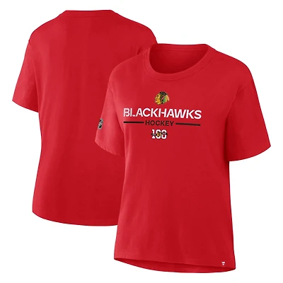 Fanatics Chicago Blackhawks Centennial Celebration T-Shirt