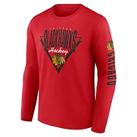 Fanatics Chicago Blackhawks Headline Long Sleeve T-Shirt