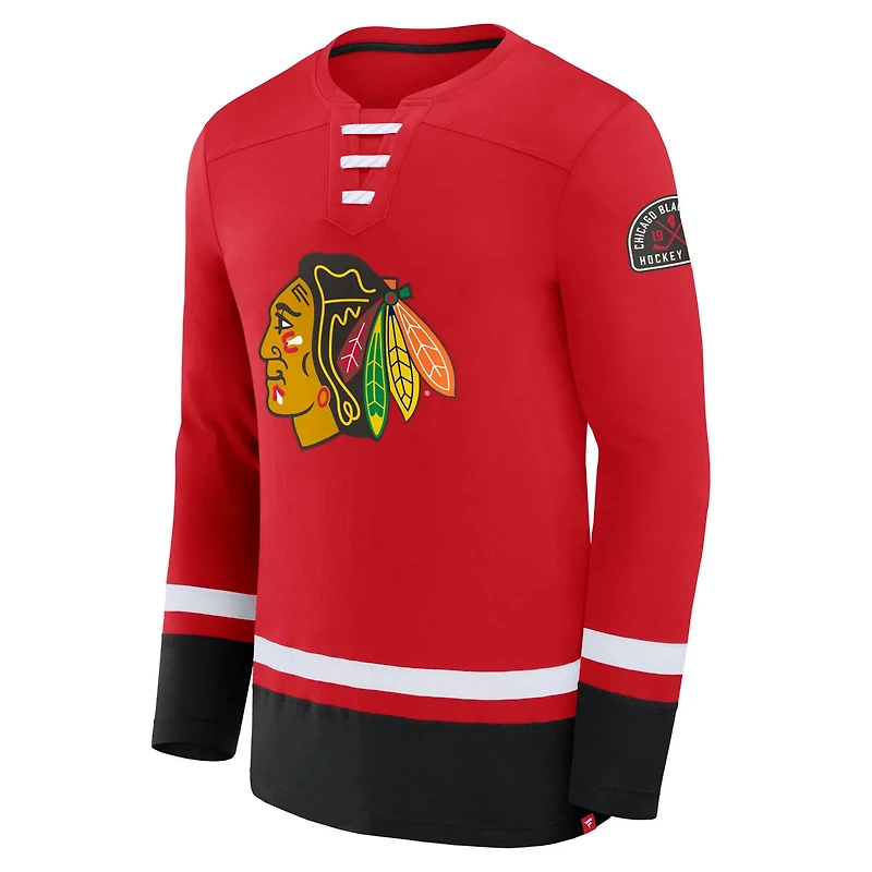 Fanatics Chicago Blackhawks High Point Long Sleeve T-Shirt