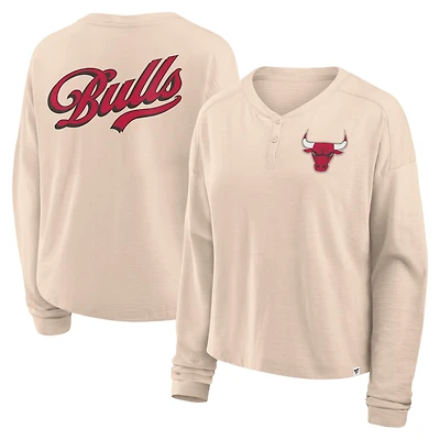 Fanatics Chicago Bulls Boxed Out Drop Fashion Long Sleeve T-Shirt
