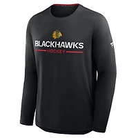 Fanatics Chicago hawks Authentic Pro Rink Tech Long Sleeve T-Shirt