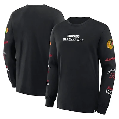 Fanatics Chicago hawks Boxed Legacy Long Sleeve T-Shirt