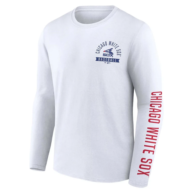 Fanatics Chicago Sox Pressbox Long Sleeve T-Shirt