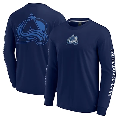 Fanatics Colorado Avalanche Elements Strive Long Sleeve T-Shirt
