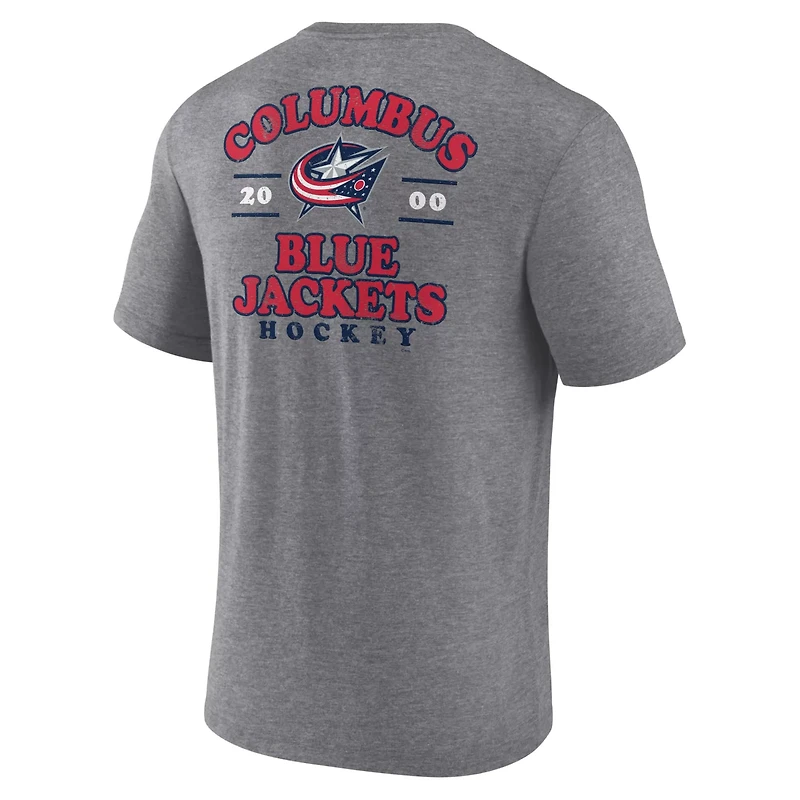 Fanatics Columbus Jackets Winger Tri-Blend T-Shirt