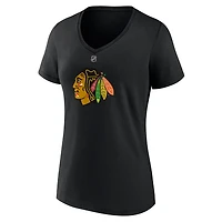 Fanatics Connor Bedard Chicago hawks 2023 NHL Draft Authentic Stack Player Name  Number V-Neck T-Shirt