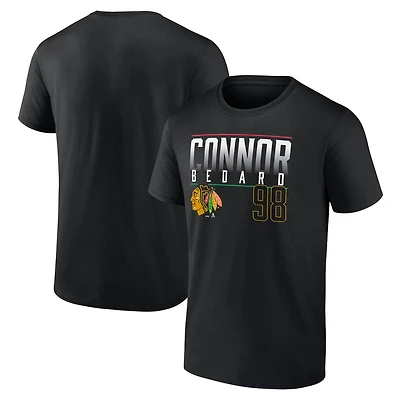Fanatics Connor Bedard Chicago hawks Name Number T-Shirt