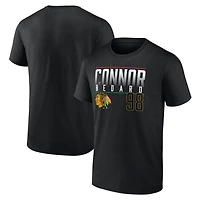 Fanatics Connor Bedard Chicago hawks Name  Number T-Shirt