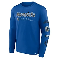 Fanatics Dallas Mavericks Baseline Long Sleeve T-Shirt