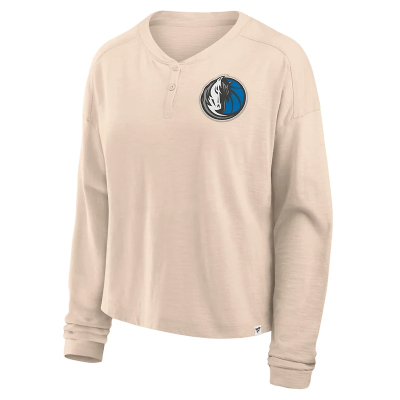 Fanatics Dallas Mavericks Boxed Out Drop Fashion Long Sleeve T-Shirt
