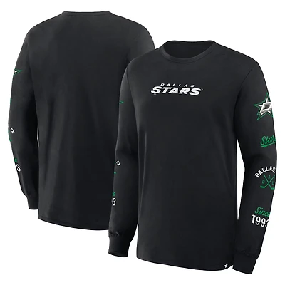 Fanatics Dallas Stars Boxed Legacy Long Sleeve T-Shirt