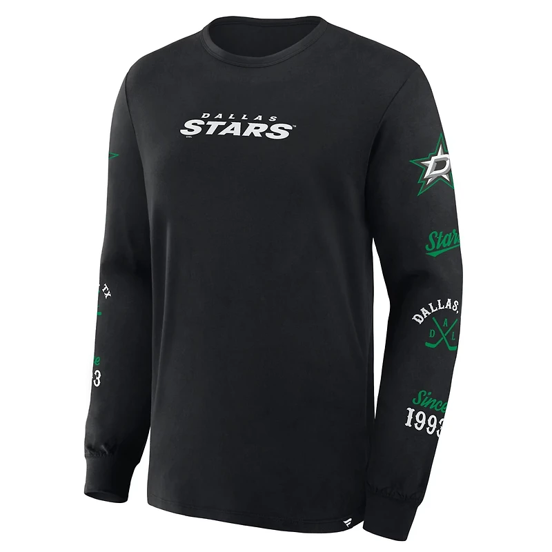 Fanatics Dallas Stars Boxed Legacy Long Sleeve T-Shirt