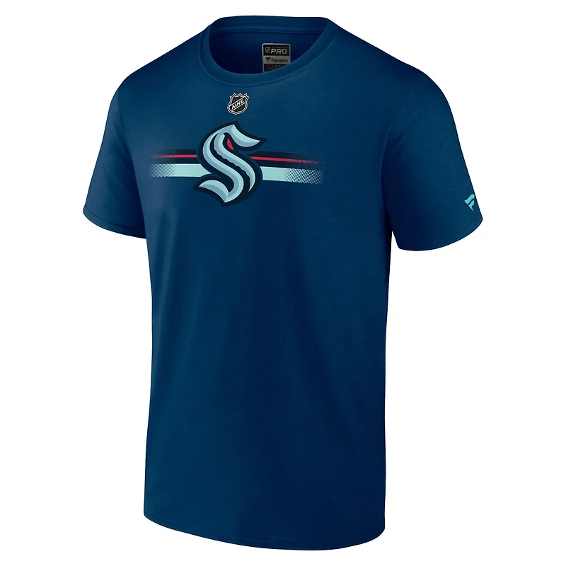 Fanatics Deep Sea Seattle Kraken Authentic Pro Secondary T-Shirt