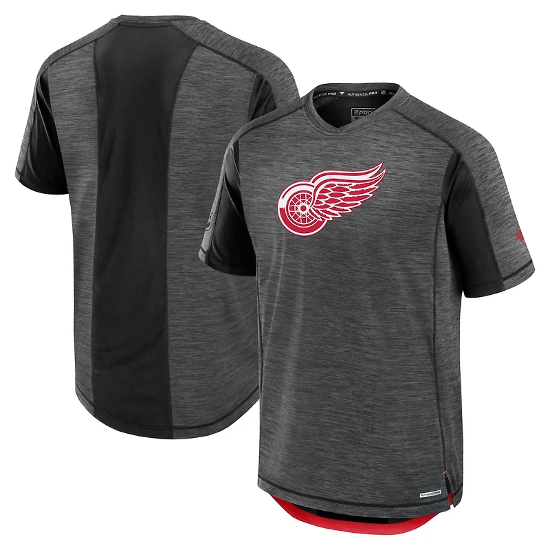 Fanatics Detroit Red Wings Authentic Pro Rink Tech T-Shirt