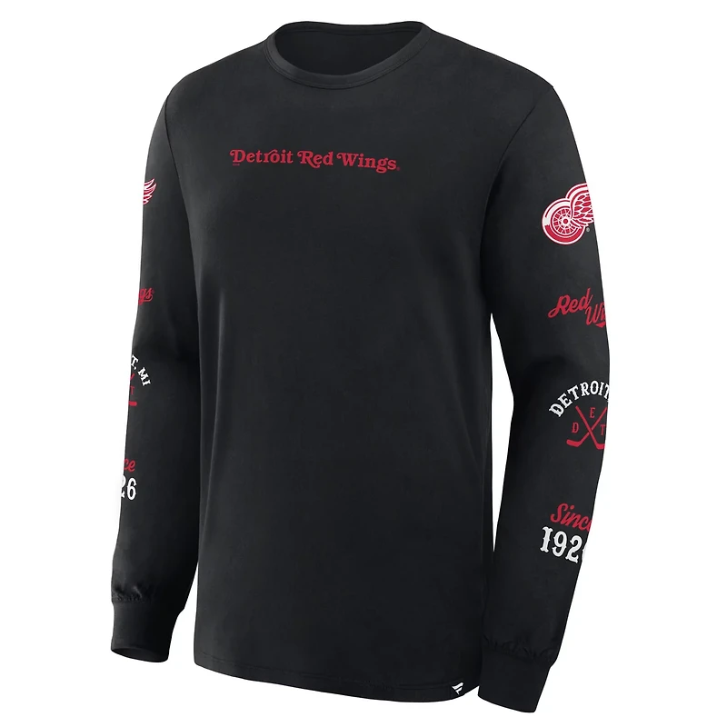 Fanatics Detroit Red Wings Boxed Legacy Long Sleeve T-Shirt