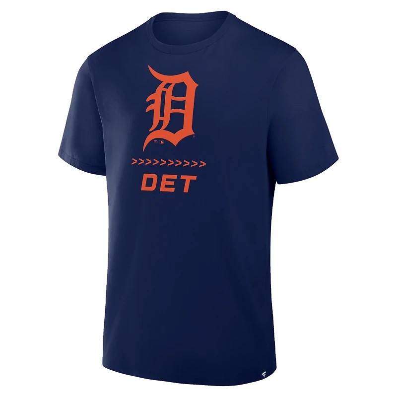 Fanatics Detroit Tigers Clubhouse Legacy Side Swipe T-Shirt