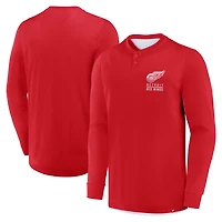 Fanatics Detroit Wings Adrenaline Push Long Sleeve T-Shirt