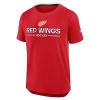 Fanatics Detroit Wings Authentic Pro Centennial Rink Tech T-Shirt