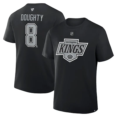 Fanatics Drew Doughty Los Angeles Kings Authentic Stack Name  Number T-Shirt