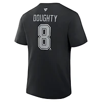 Fanatics Drew Doughty Los Angeles Kings Authentic Stack Name  Number T-Shirt